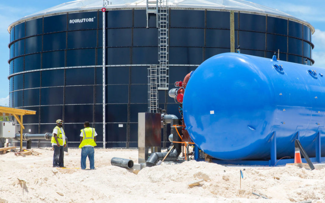 Construction begun on 1.3 million gallon per day reverse osmosis desalination facility